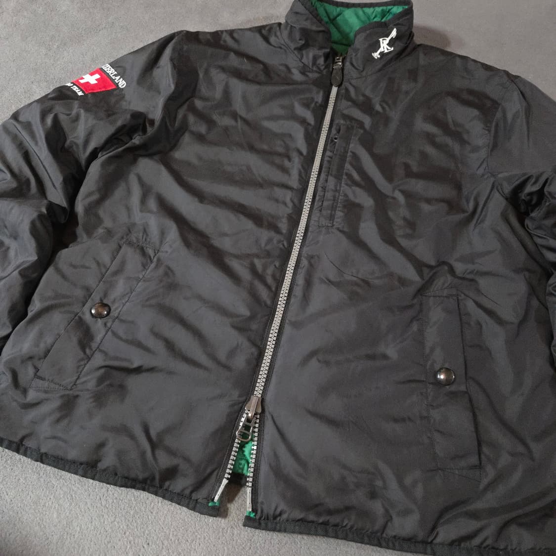 폴로 스위스팀 리버서블 페리 점퍼 자켓 L 상품이미지7