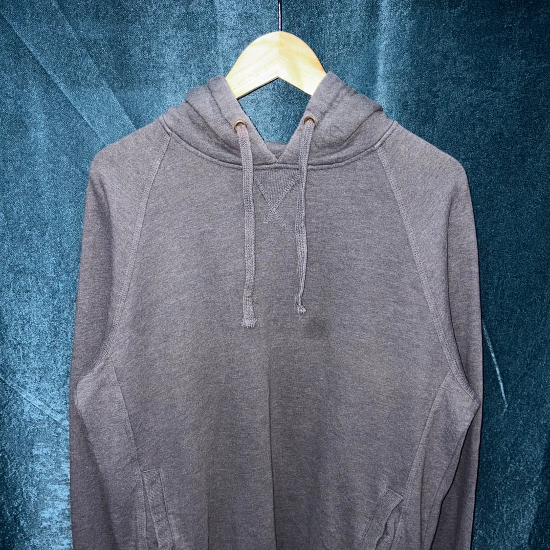 (L) 러셀 그레이 오버 후드티 상품이미지2