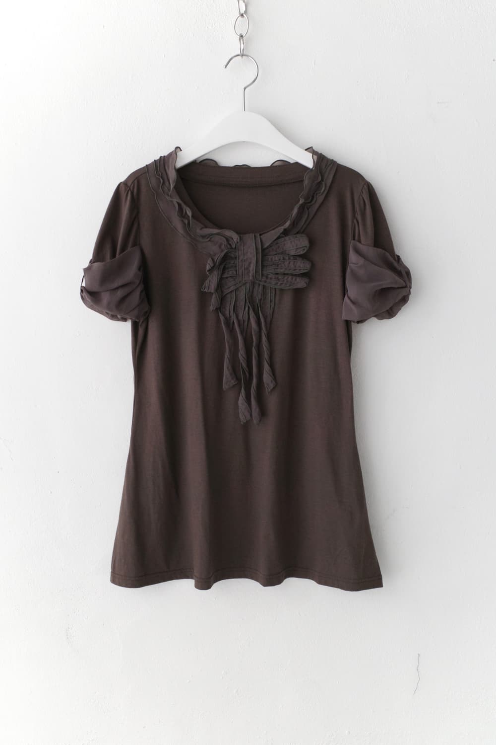 frill long half T  상품이미지1