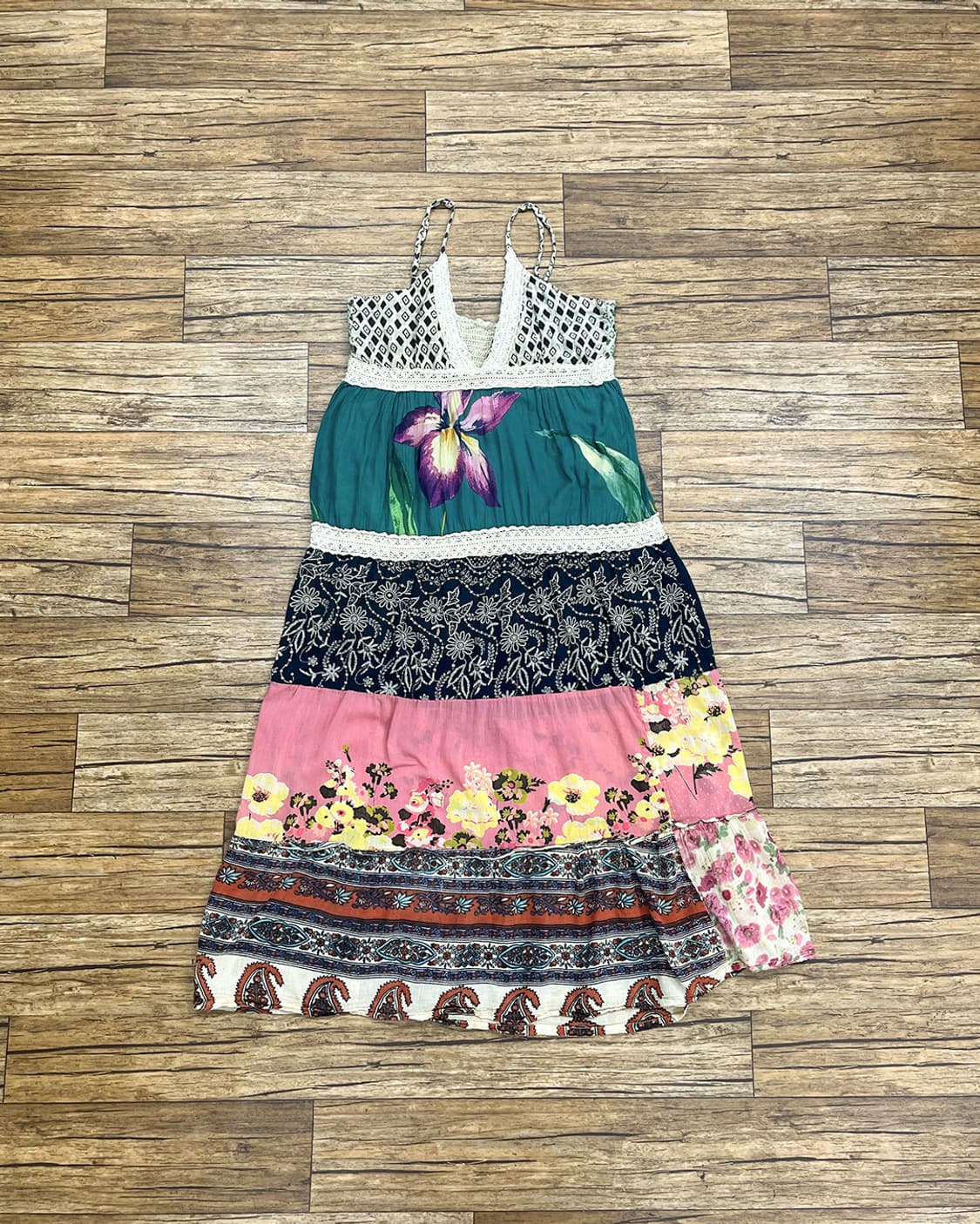 [ Secondhands ] 히피 뷔스티에 원피스 상품이미지1