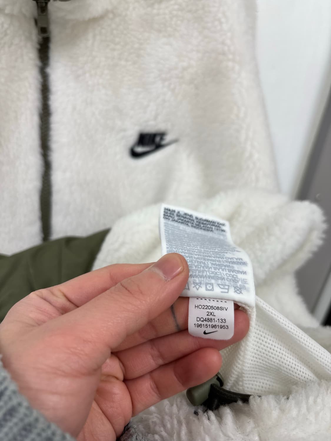 나이키 양털 아노락 점퍼 상품이미지7