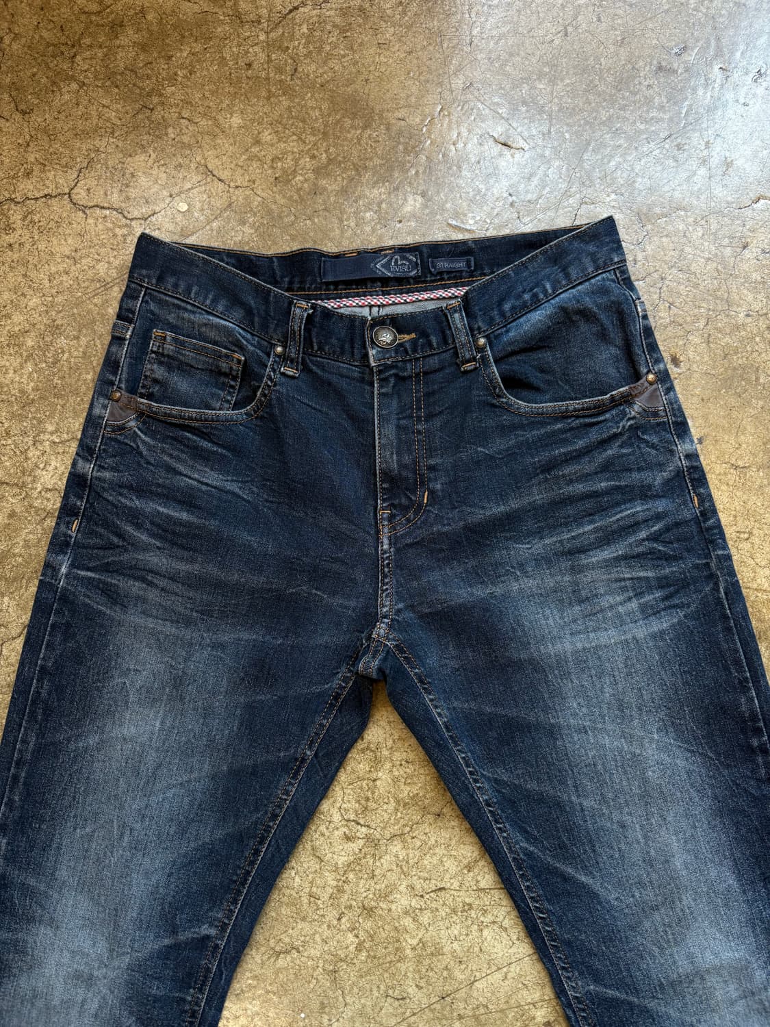 14년도 EVISU 슬림 스트레이트 데님 상품이미지3