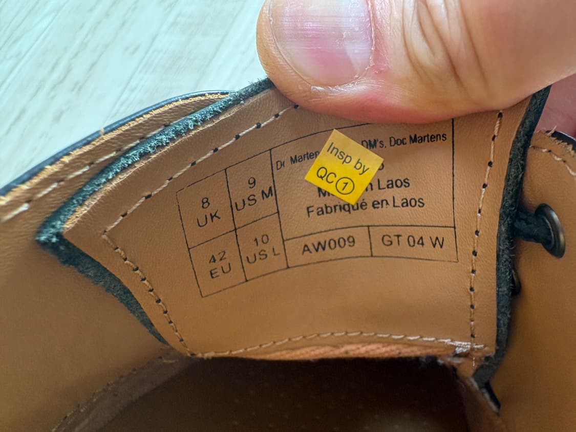 닥터마틴 1461 3홀 스무스 270 상품이미지7