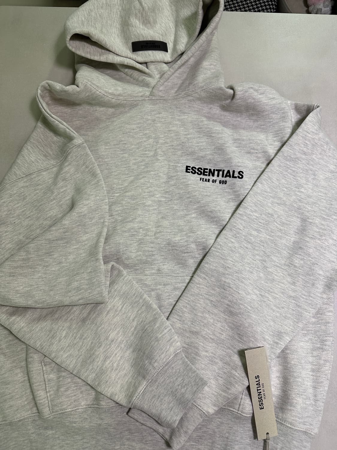 피어오브갓 에센셜 기모 후드티 키즈 (성인도 가능) 상품이미지1