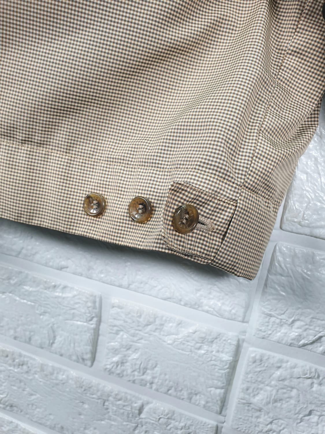 [105]닥스 홑겹 체크 바람막이 점퍼 상품이미지5