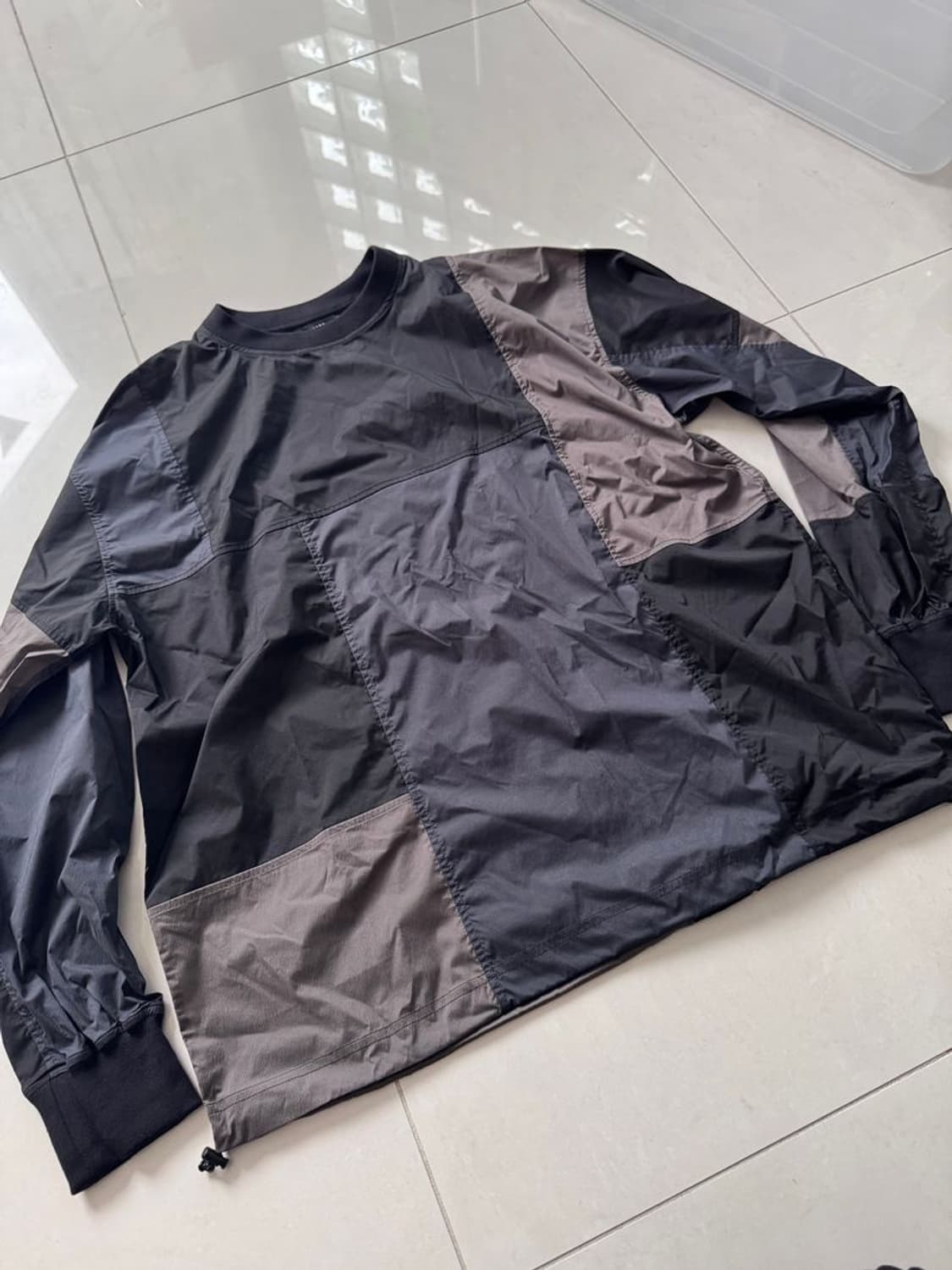 NYLON TOP 패치워크 나일론 탑 상품이미지3