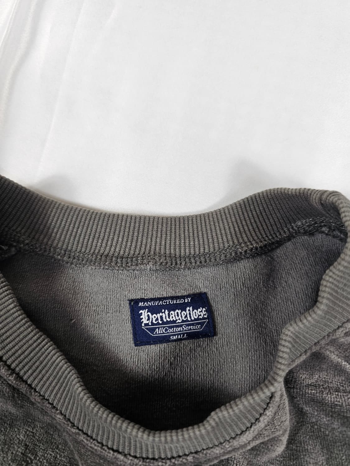 헤리티지플로스와펜벨루어크루넥 상품이미지2