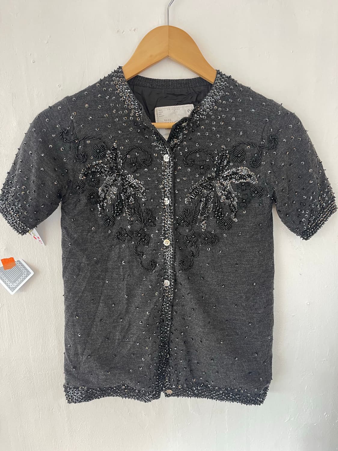 sacai 시퀸 디테일 울 탑 / 니트 상품이미지1