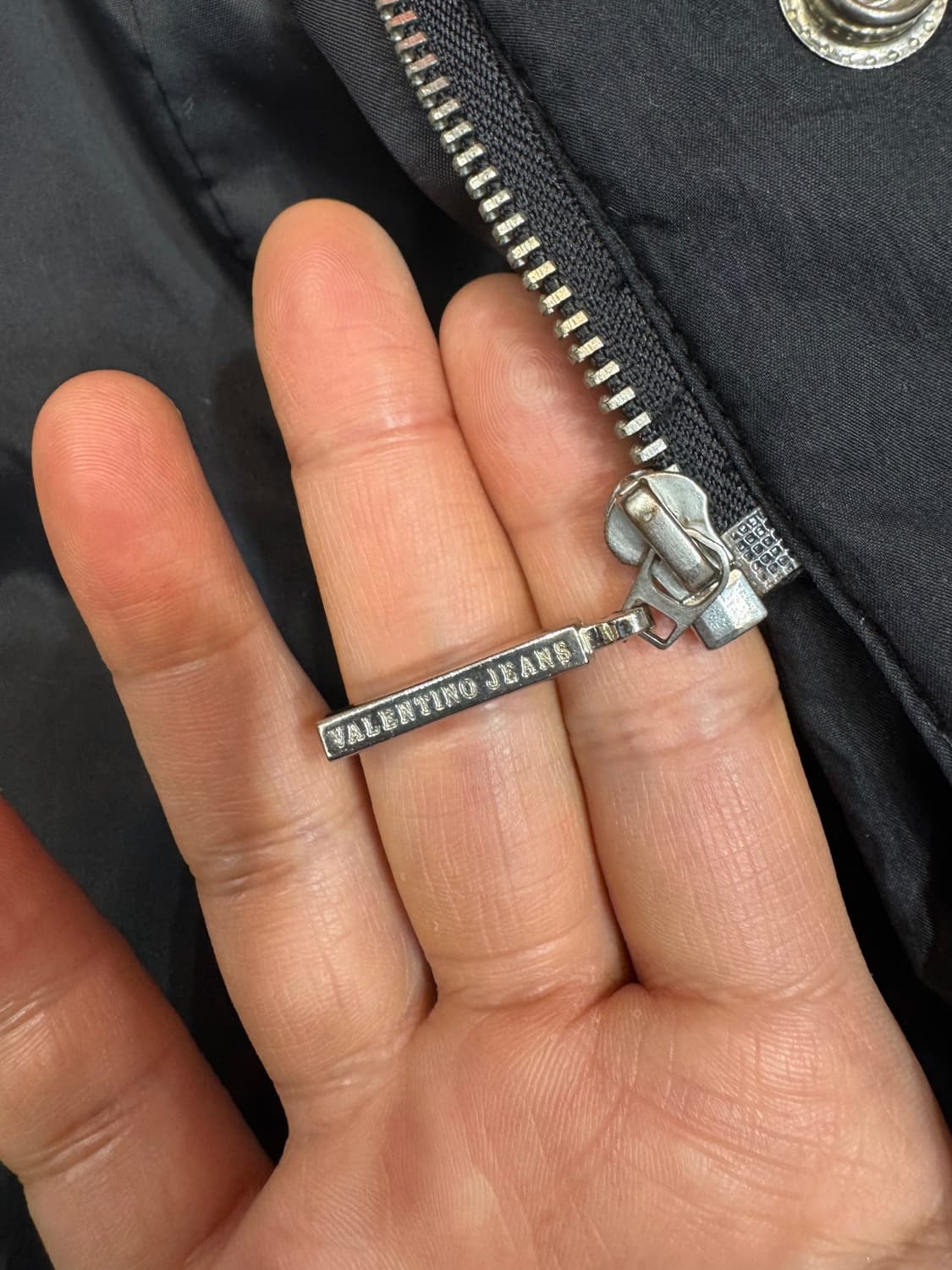 발렌티노 진스 나일론 후드 점퍼 made in ITALY (M)   상품이미지6