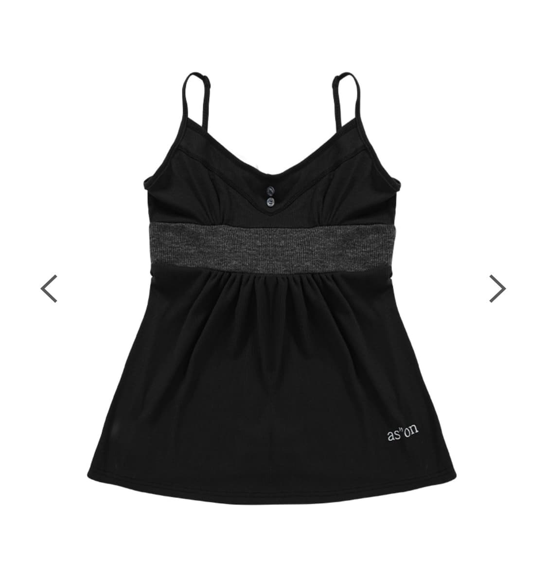 애즈온 백리본 슬리브리스 상품이미지1