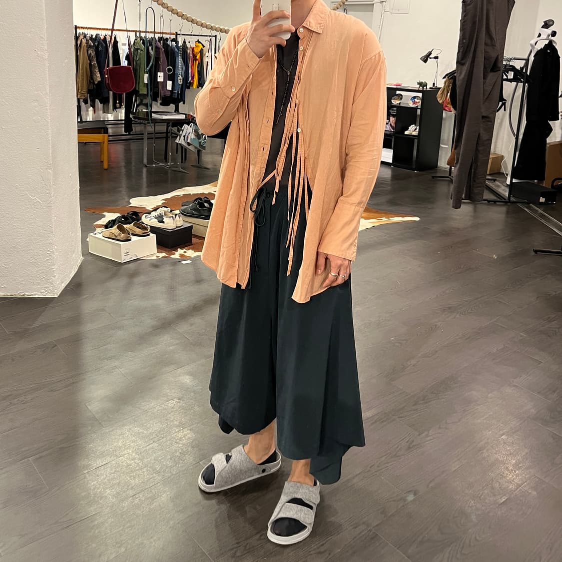 요지야마모토 스커트 팬츠 상품이미지6