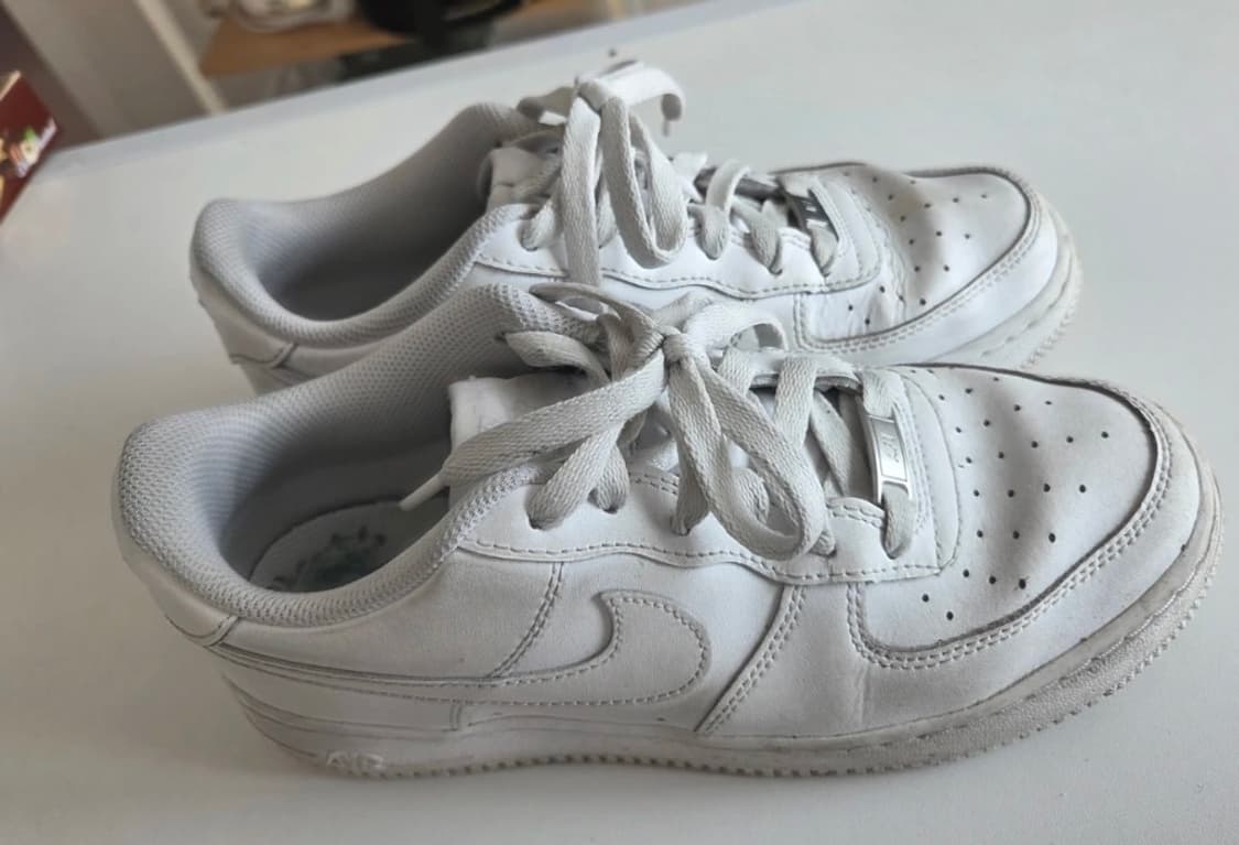 나이키 에어포스1 올백 운동화 / 에어포스 화이트 240 상품이미지5