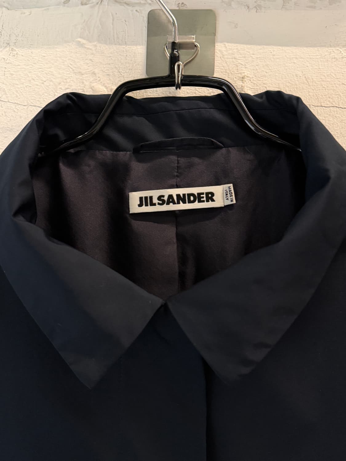 JIL SANDER 질샌더 네이비 폴리쉘 반코트 36 상품이미지2