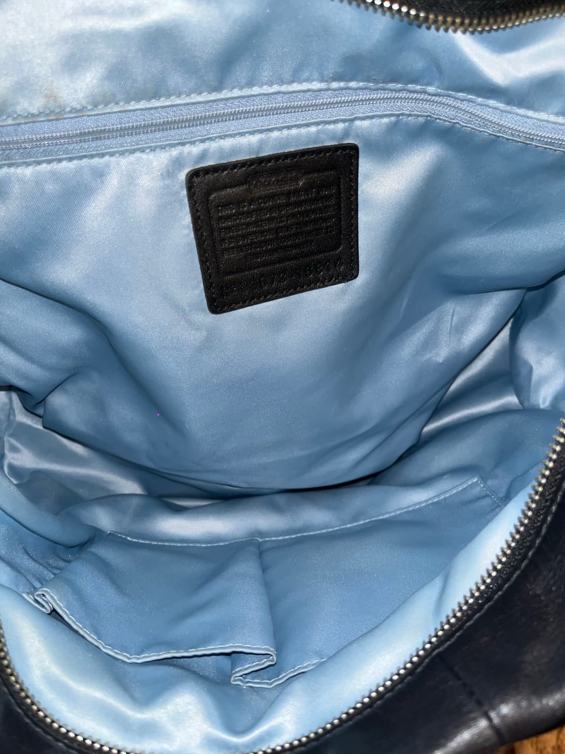 Coach allblack shoulder bag 상품이미지7