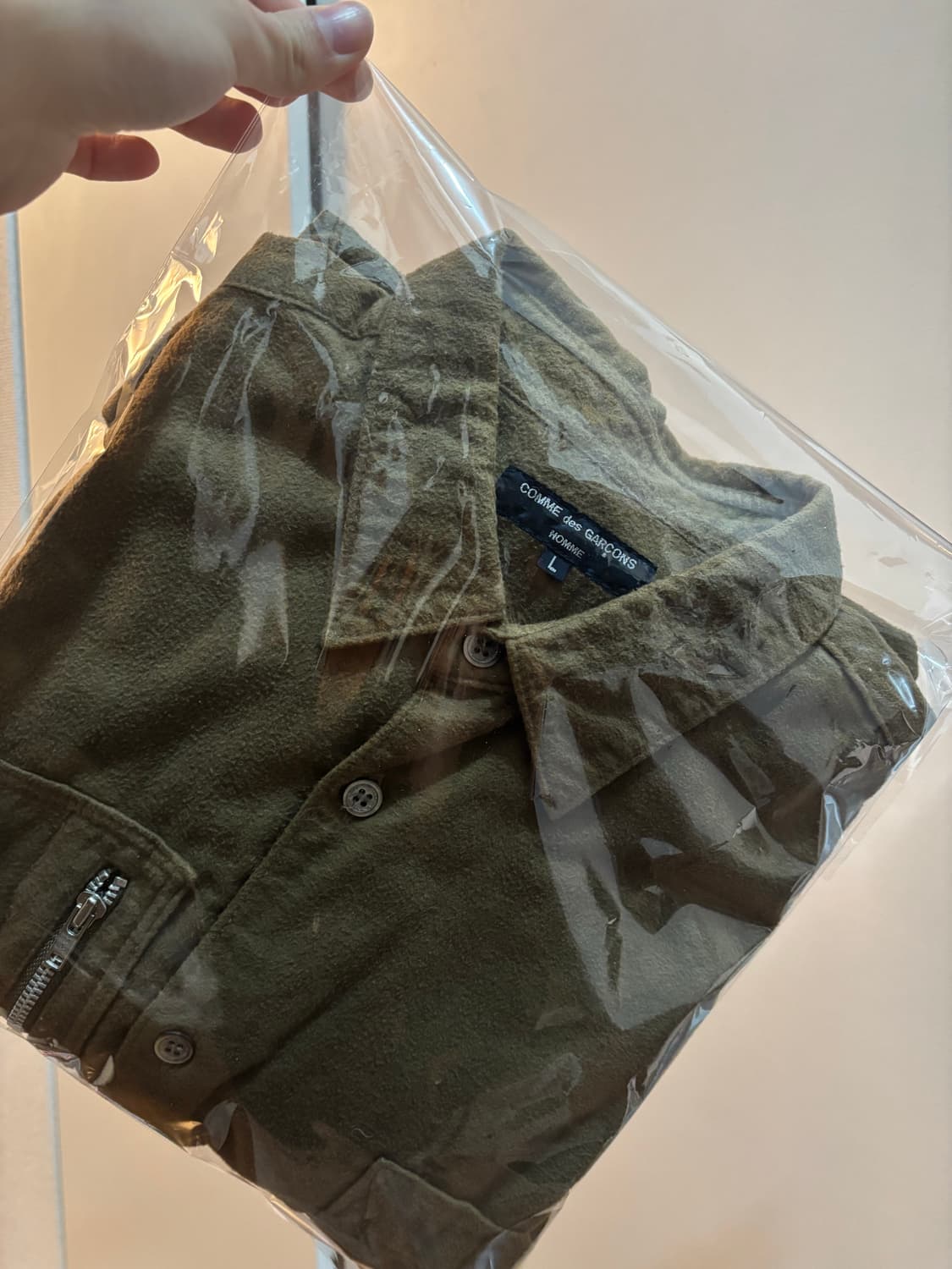 [L]06AW 꼼데가르송 옴므 셔츠 상품이미지4