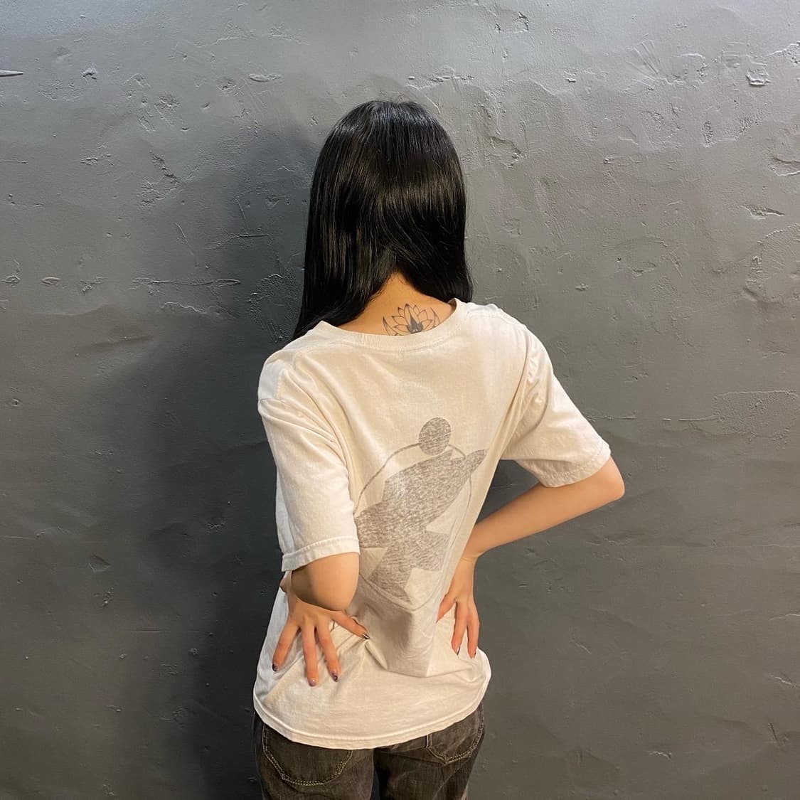 스투시 한정판 반팔 프린팅 탑 상품이미지7