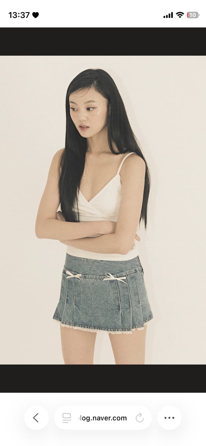 쓰리타임즈 데님스커트 m 상품이미지2