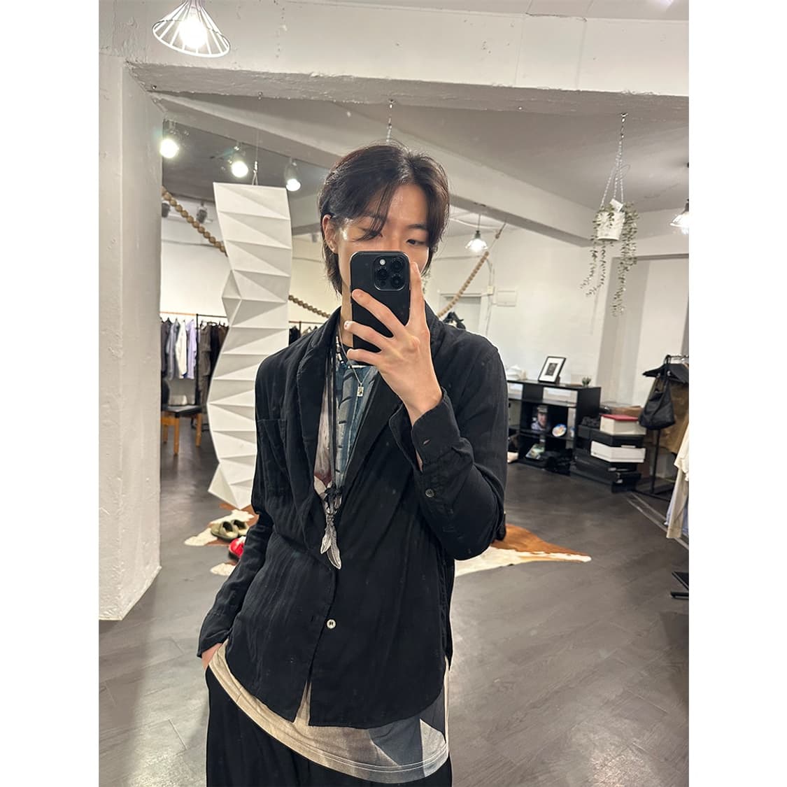 꼼데가르송 간류 블레이저 셔츠 상품이미지4
