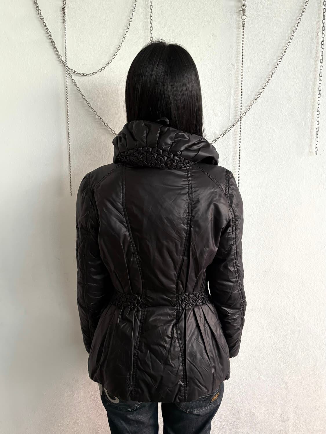 에르마노 설비노 하이넥 경량패딩 상품이미지4