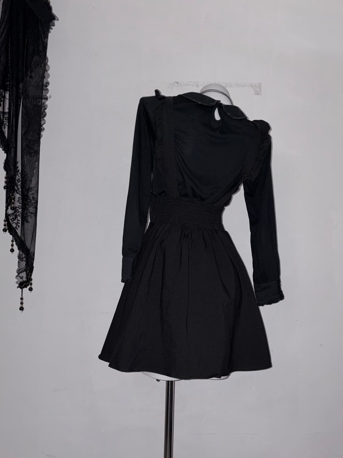 코르셋 멜빵 스커트 고스 고딕 고스로리 다크페어리 상품이미지3