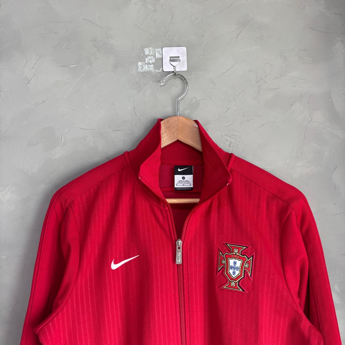 나이키 포루투칼 국대 져지 트랙탑 빨강 상품이미지2
