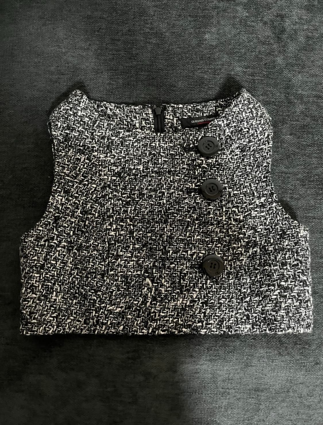 Custom 트위드 베스트+스커트 셋업(하객룩 추천) 상품이미지2