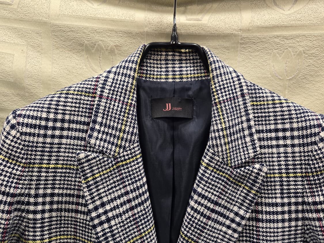 제이제이지고트 JIGOTT 체크 패턴 재킷  55 상품이미지2