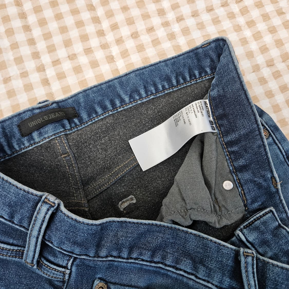 유니클로 슬림핏 스판 청바지 남자32 상품이미지2
