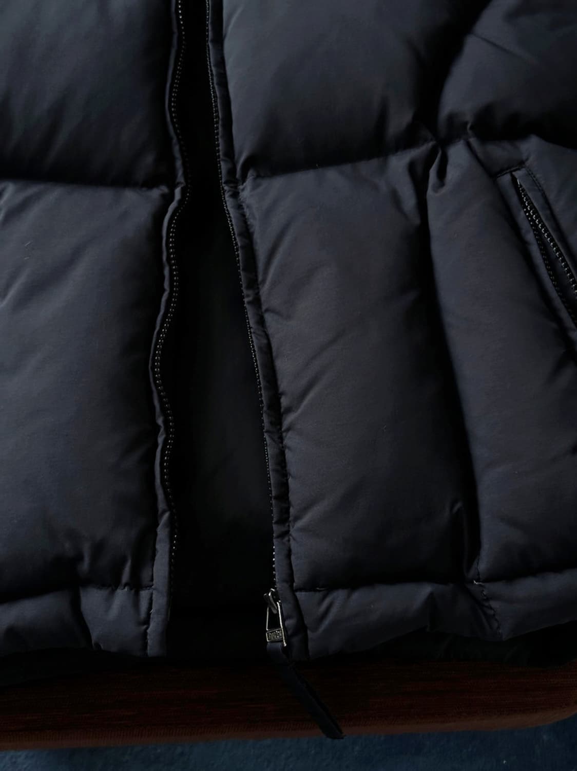 Washed nylon duck down vest 상품이미지3