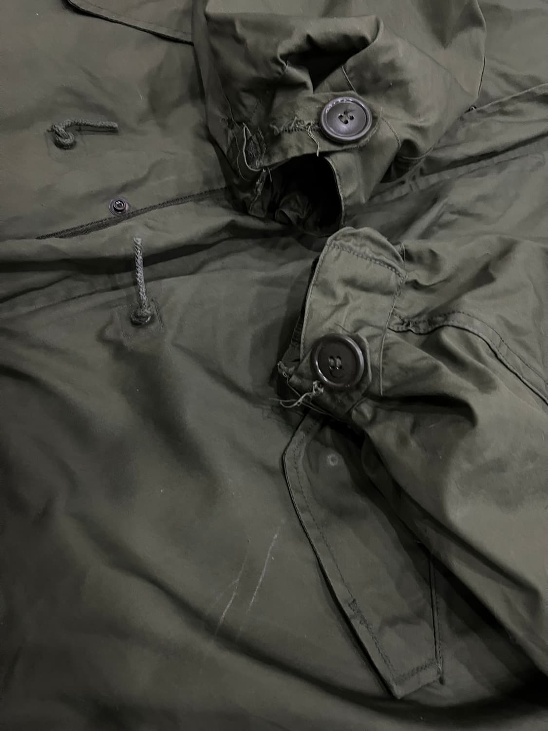 (S) M65 피쉬테일 오리지널 개파카 상품이미지7