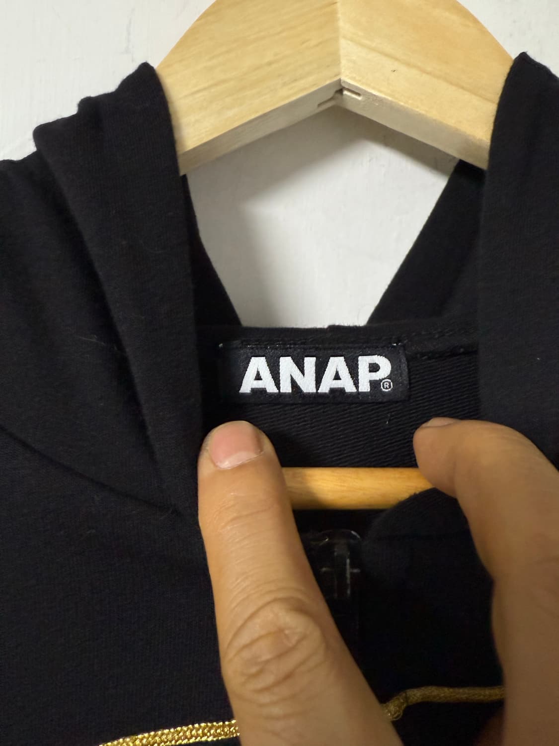 Anap 크롭 나폴레옹 후드집업 상품이미지7