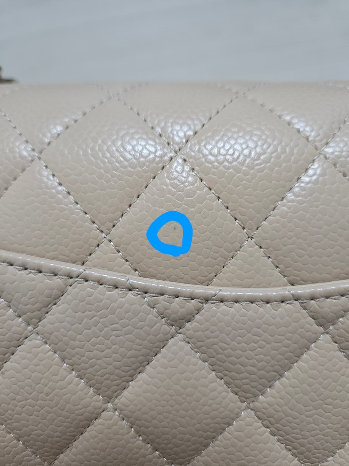 샤넬 클래식 스몰 베이지 내장칩 상품이미지7