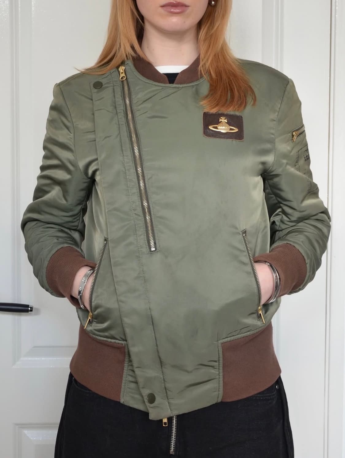 VIVIENNE WESTWOOD MA-1 FLIGHT JACKET 상품이미지2