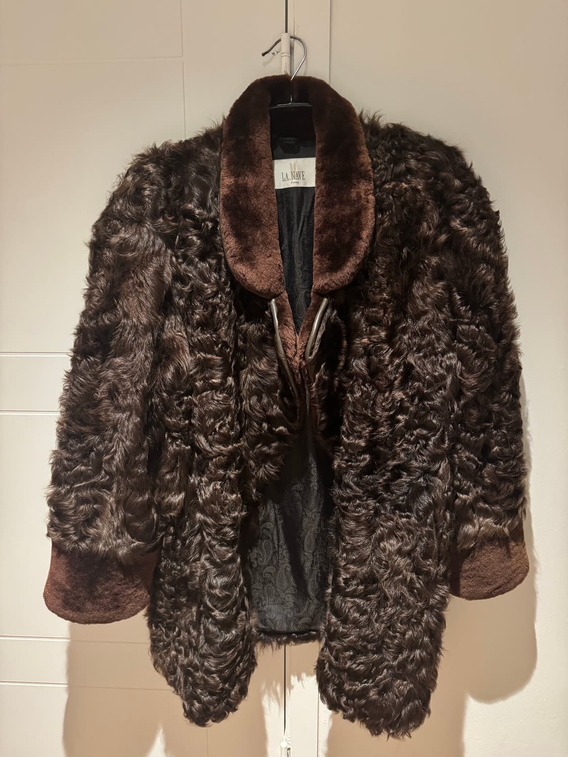 빈티지 양털자켓 브라운 상품이미지1