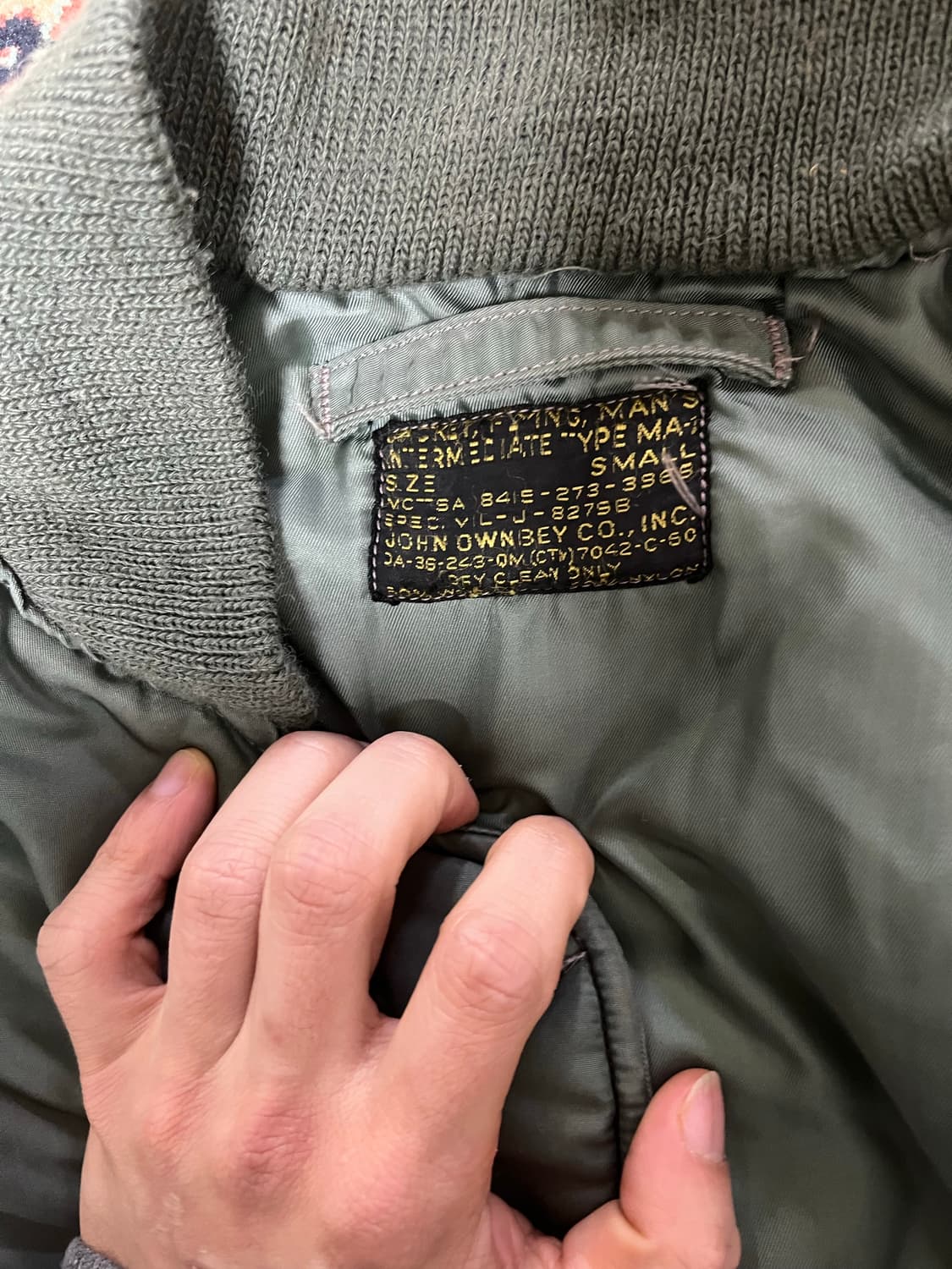 60s ma-1 s size 상품이미지2