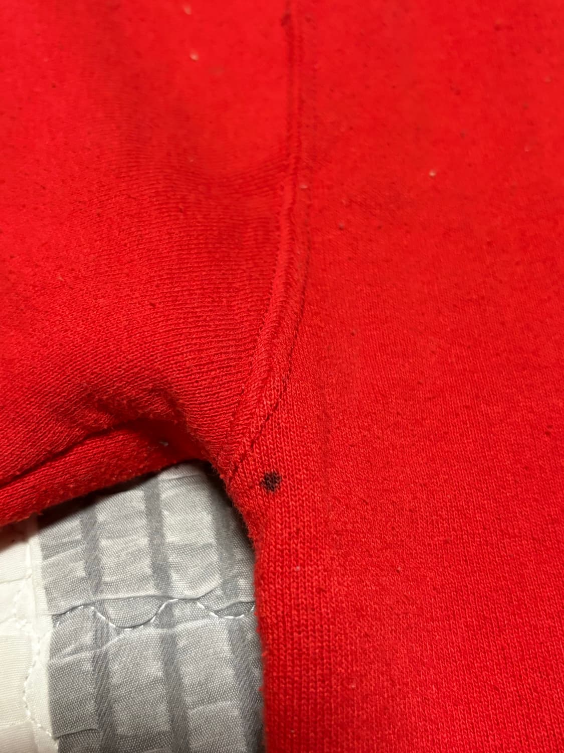 70s 러셀 빈티지 후드 집업 레드 페이딩 좋은 개체 상품이미지9