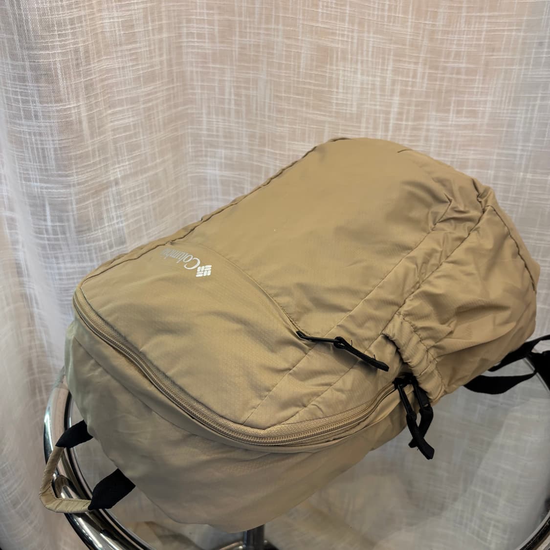 정품 콜럼비아 나일론 백팩 베이지     상품이미지5