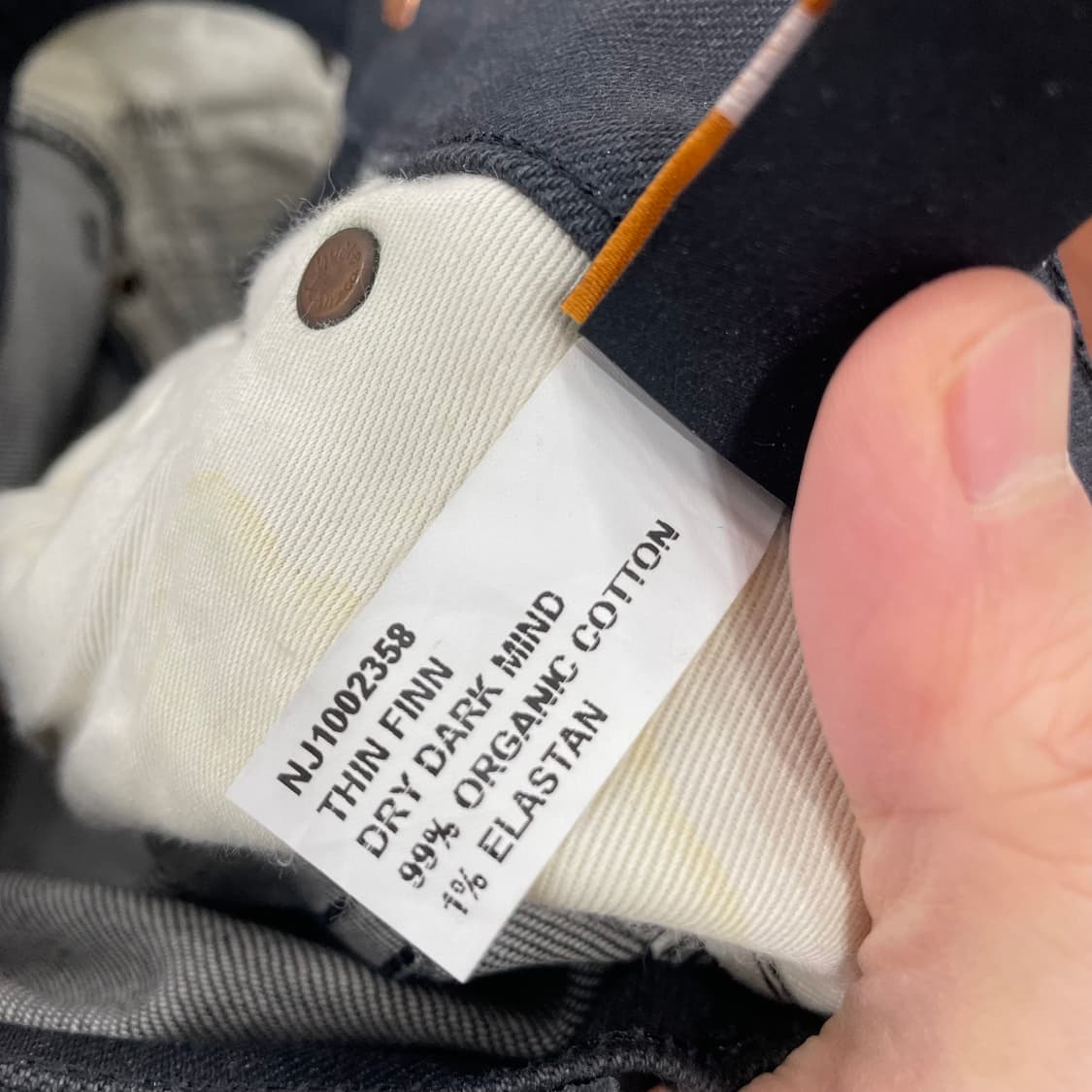 누디진 씬핀 데님팬츠 상품이미지5