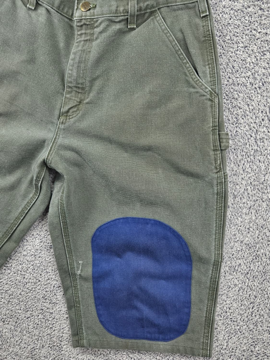 칼하트 덕캔버스 카펜터 워크 쇼츠 반바지 커스텀 (34") / 11889 상품이미지6