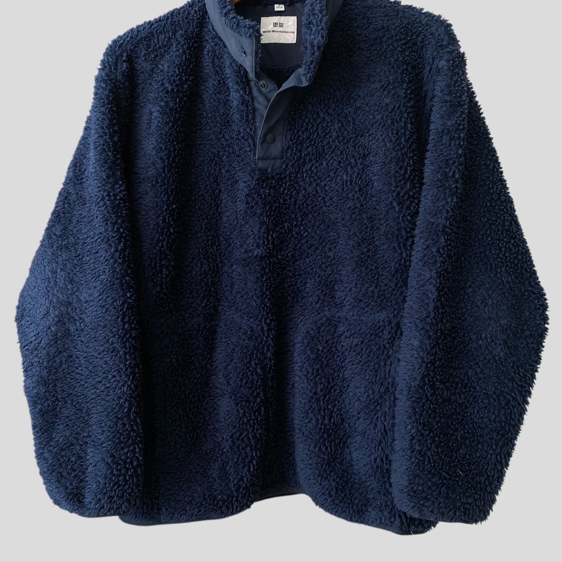 (M)유니클로 화이트마운티니어링 풀오버 후리스 상품이미지4