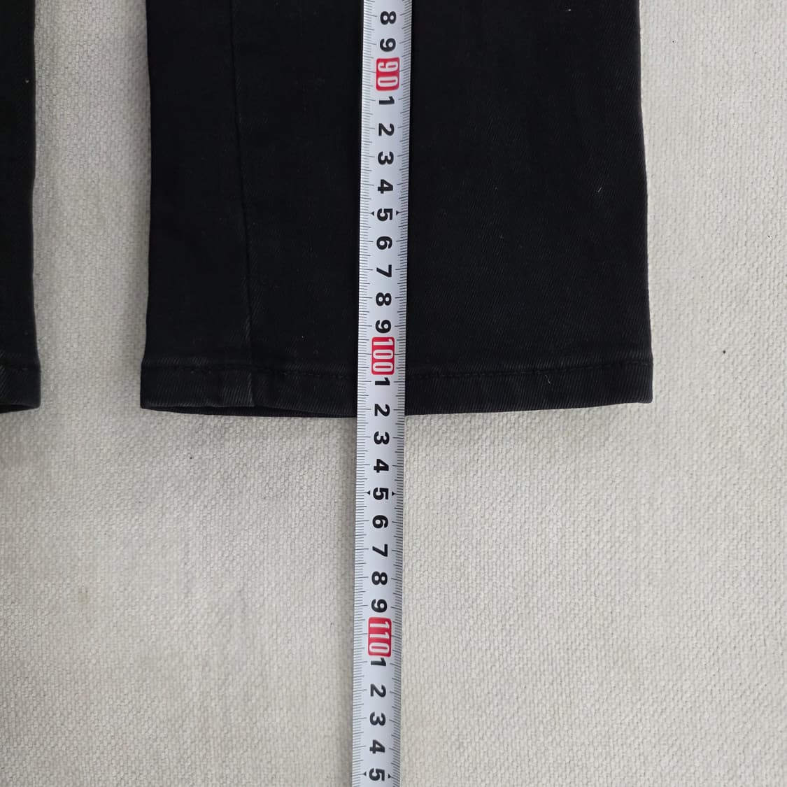 [실측확인] 모토 팬츠 바이크 흑청 데님팬츠 1231J 상품이미지8