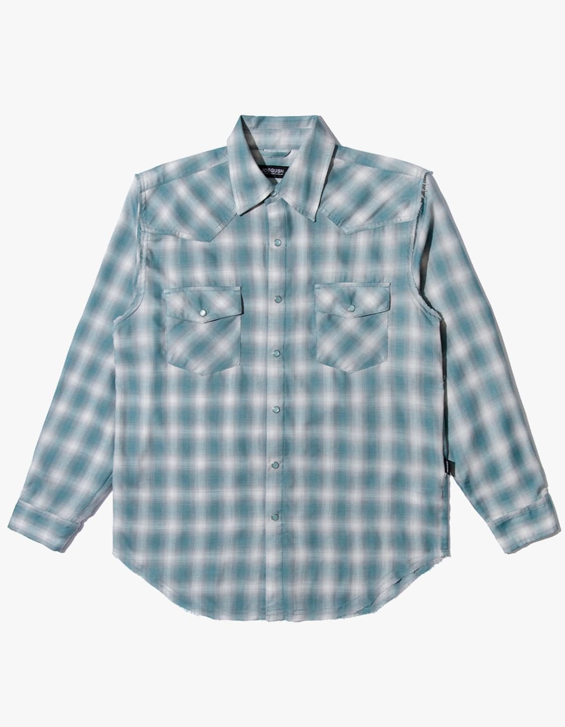 조거쉬 JOEGUSH 커트코베인 3 플란넬 웨스턴 셔츠 틸그린 2사이즈 상품이미지8