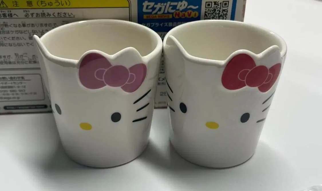 산리오 헬로키티 소바세트 그릇 상품이미지3