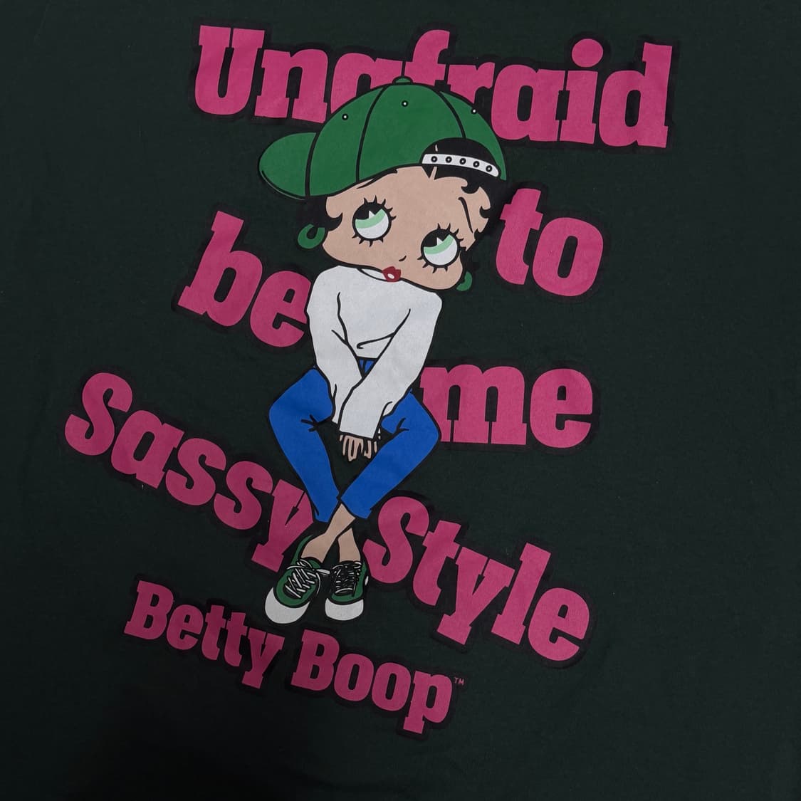 00s DENIFITS × Betty Boop 그래픽 티셔츠 상품이미지6