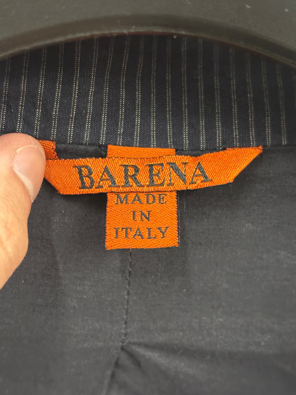 바레나 이태리 남성 스트라이프 코트 46 상품이미지7