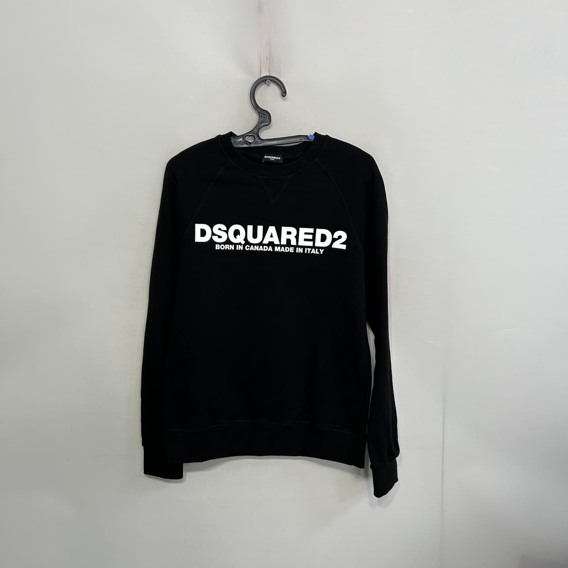 디스퀘어드 여성 로고 맨투맨 XL 블랙 상품이미지1