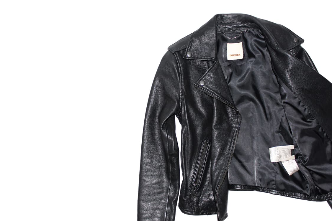DIESEL 디젤 스티어하이드 레더 자켓 상품이미지5
