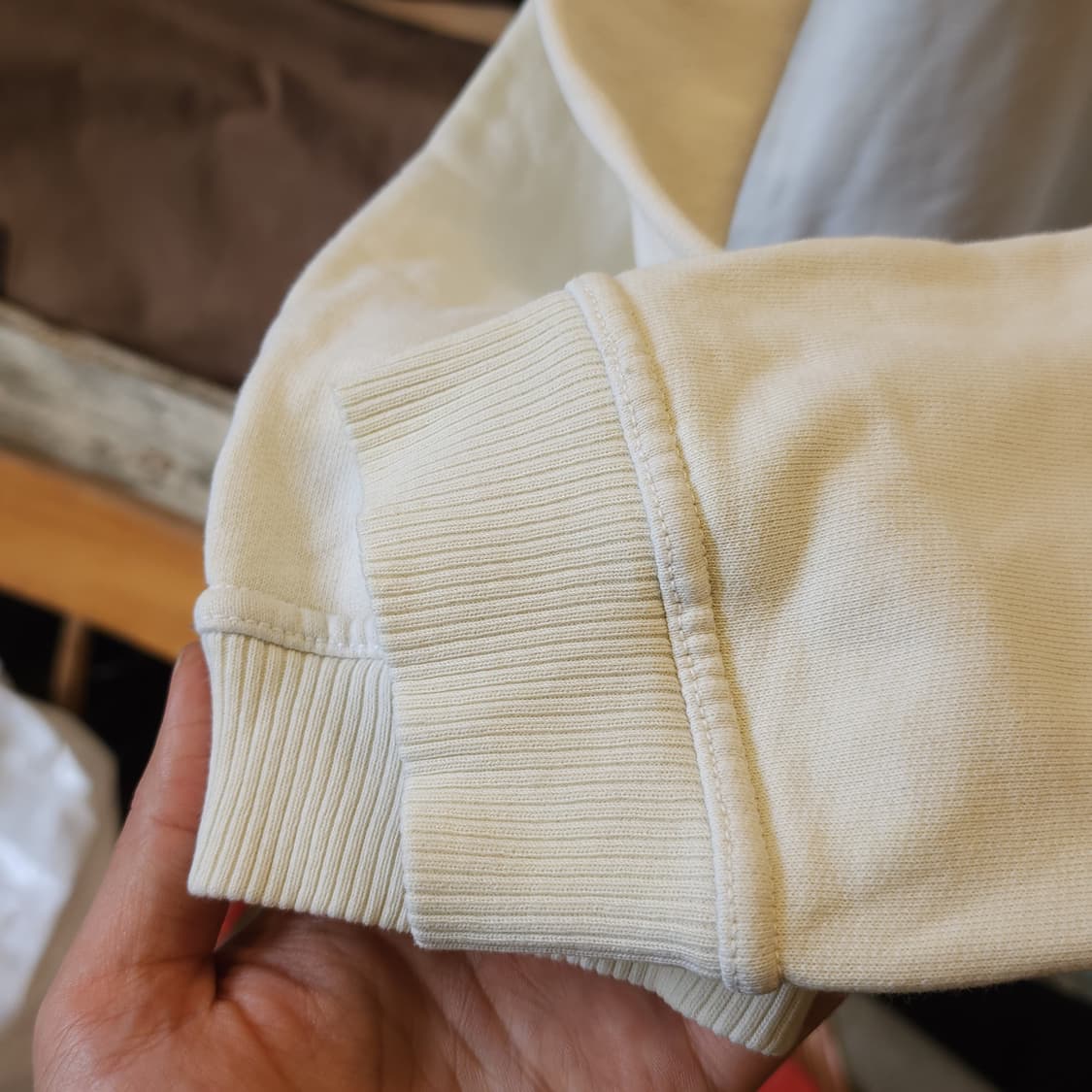 00s 디젤 맨투맨 스웻셔츠 미니멀 스웻셔츠 화이트 L 상품이미지8