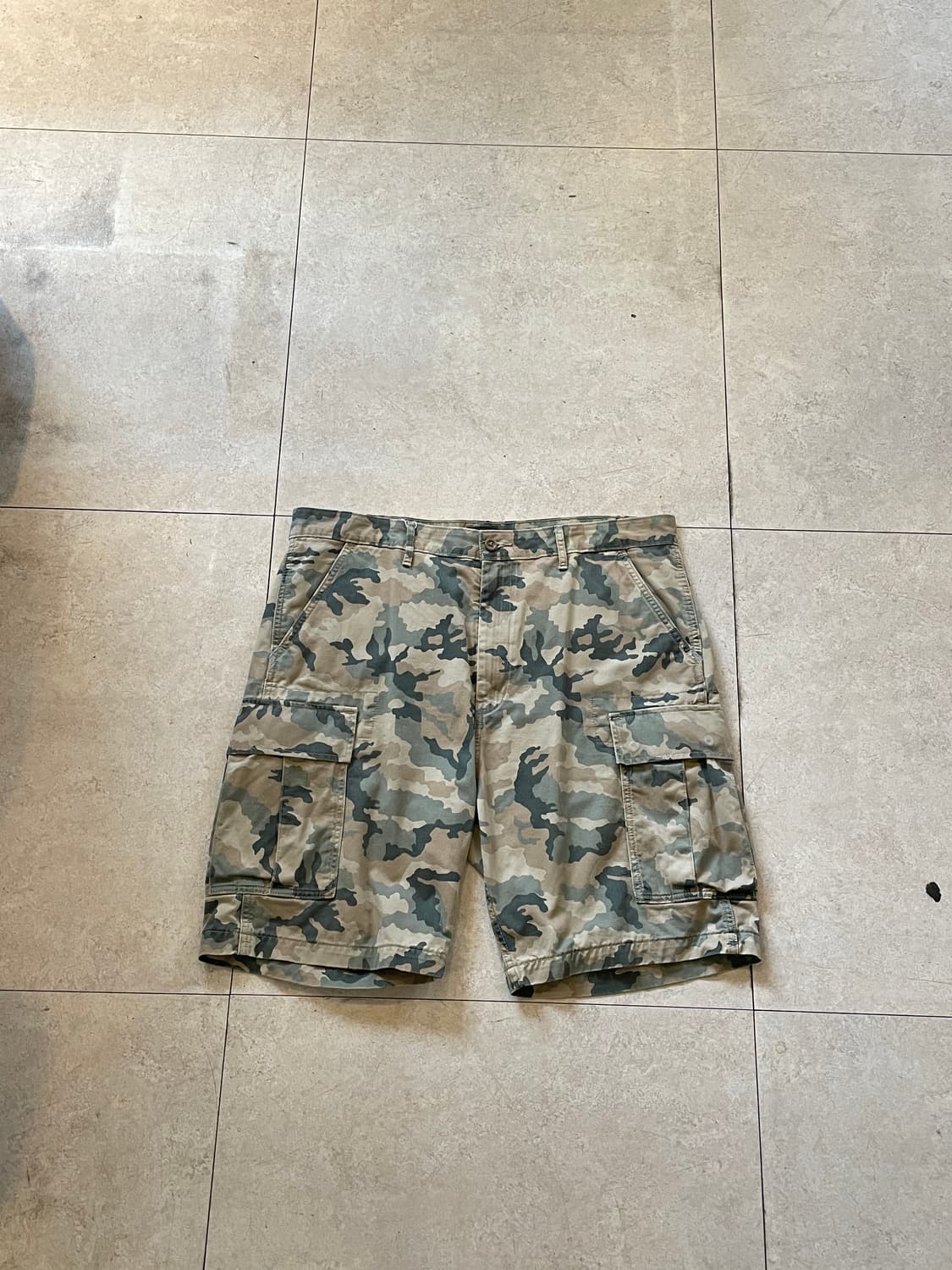 리바이스 카모 카고 반바지 화이트탭 상품이미지7