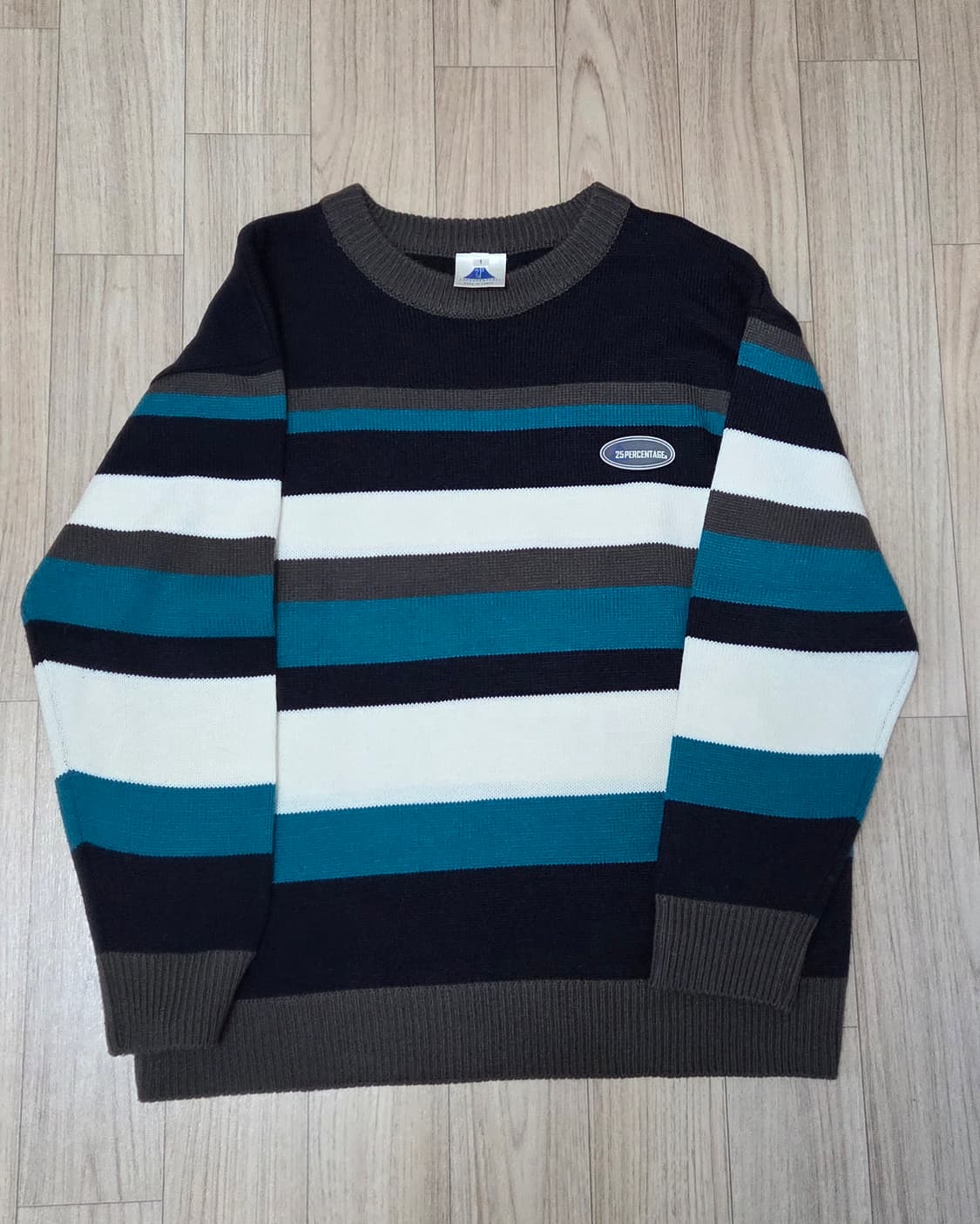 25P 롤리팝 니트 스웨터 에메랄드 그린 상품이미지1